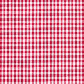 Cotton Vichy check 0,5 cm – red/white, 