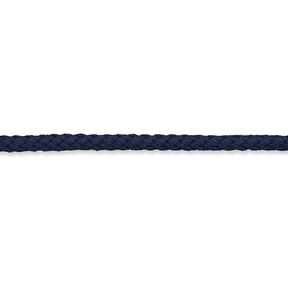 Cotton cord [Ø 5 mm] – navy blue, 