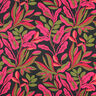 Sateen Lush Leaves | Nerida Hansen – black/pink,  thumbnail number 1