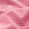 Cotton Vichy check 0,2 cm – red/white,  thumbnail number 2