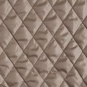 Quilted lining rhombus – taupe, 