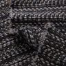 Mottled Lurex Pure New Wool Blend Coating Fabric – anthracite,  thumbnail number 3