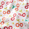 Cotton Poplin happy cherries – white,  thumbnail number 2