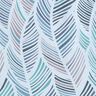 Decor Fabric Half Panama leaf pattern – blue,  thumbnail number 6