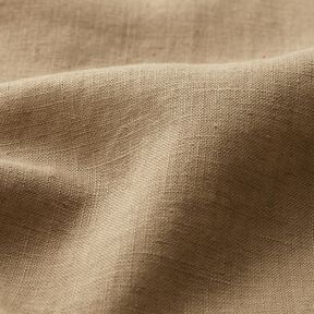 Lightweight linen blend pre-washed – dark beige, 