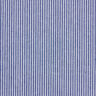 Blouse Fabric Cotton Blend Stripes – navy blue/white,  thumbnail number 1