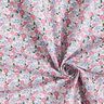 Organic Cotton Poplin sea of flowers – white/light blue,  thumbnail number 3