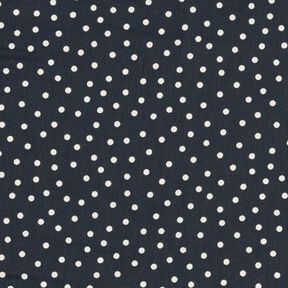 Lining Fabric Polka dots – navy blue, 