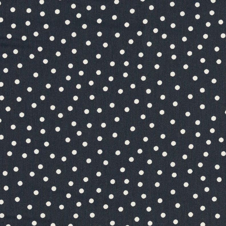 Lining Fabric Polka dots – navy blue,  image number 1