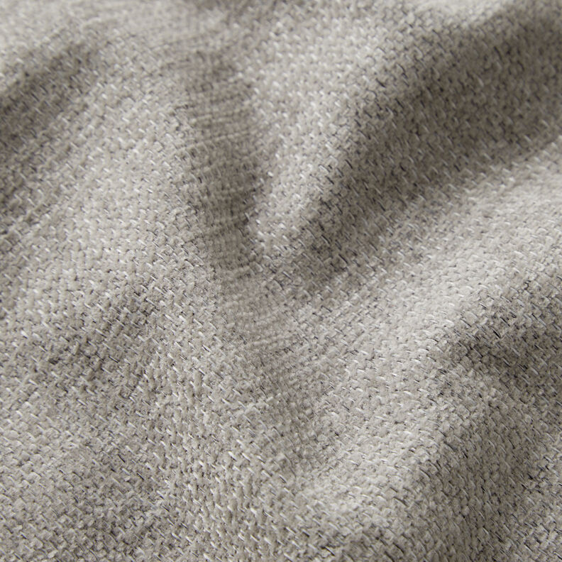 Upholstery Fabric Chenille Mottled – light grey/silver grey,  image number 2