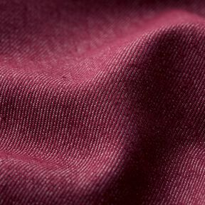 Stretch denim cotton blend medium – burgundy, 