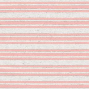 Viscose jersey, irregular glitter stripes – offwhite/rosé, 