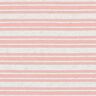 Viscose jersey, irregular glitter stripes – offwhite/rosé,  thumbnail number 1