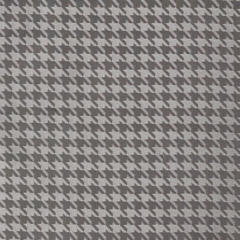 Lining Fabric Jacquard Houndstooth – light grey/dark grey,  image number 1