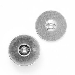 Magnetic Button [ Ø18 mm ] – silver metallic, 