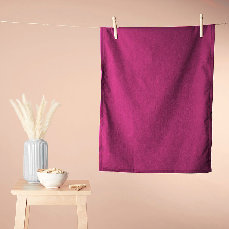 Cotton Cretonne Plain – purple,  image number 8