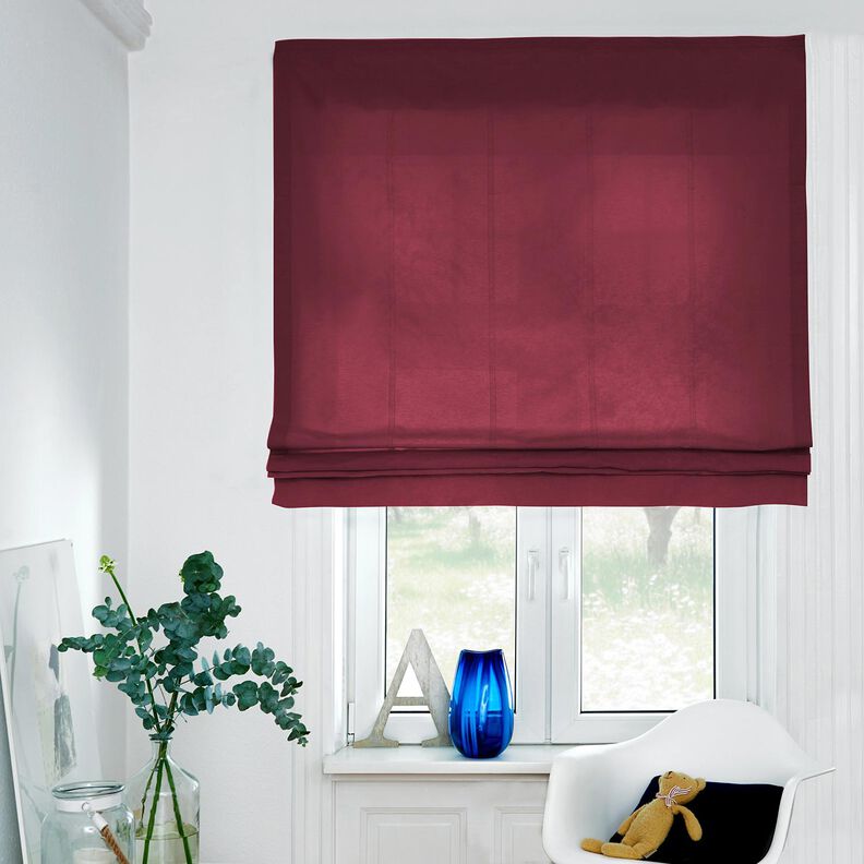 Decor Linen Plain – burgundy,  image number 5