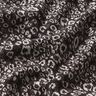 Jacquard knit abstract leopard print – black/misty grey,  thumbnail number 2