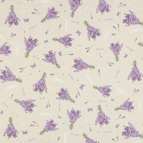 Lavender Bouquet Half Panama – natural, 