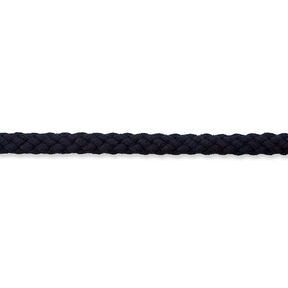 Cotton cord [Ø 7 mm] – midnight blue, 