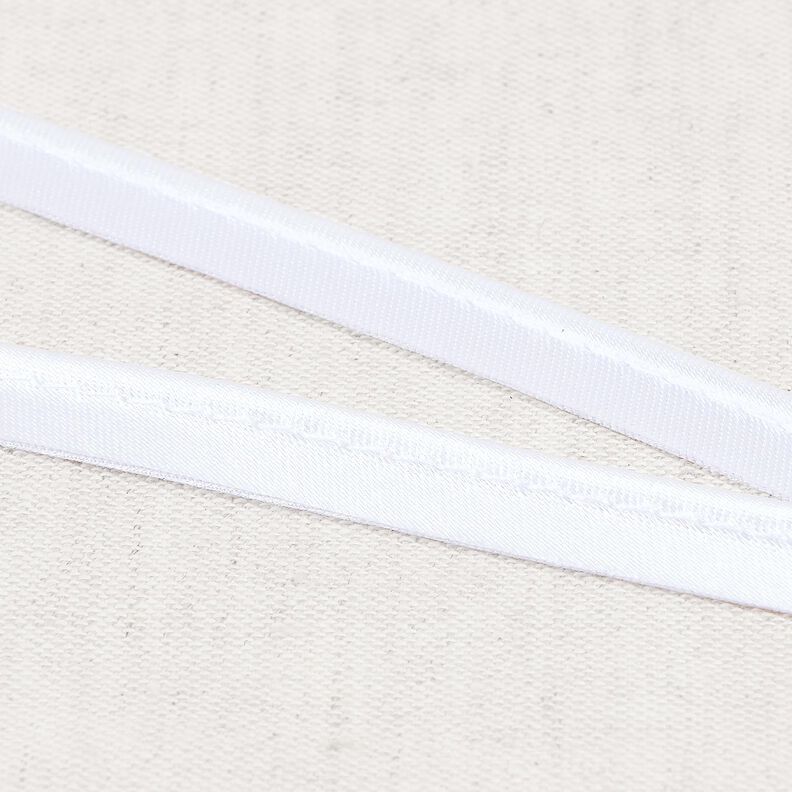 Satin Piping [10 mm] – white,  image number 1