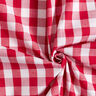 Cotton Vichy check 1,7 cm – red/white,  thumbnail number 3