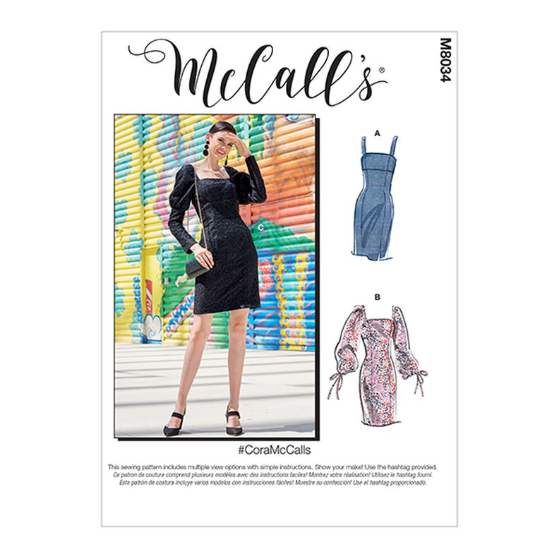 Shift Dress, McCall´s 8034 | 32-40,  image number 1