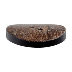 Horn Costume Button - dark brown, 