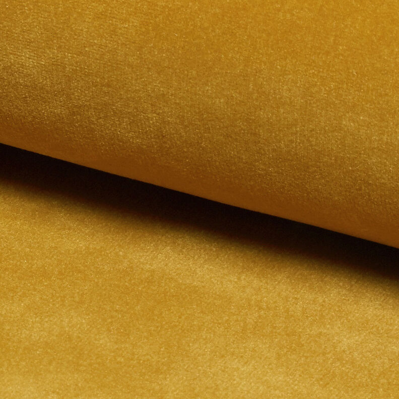 Upholstery Fabric Velvet – mustard,  image number 2