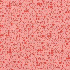 GOTS French Terry Dots | Tula – dusky pink/terracotta, 