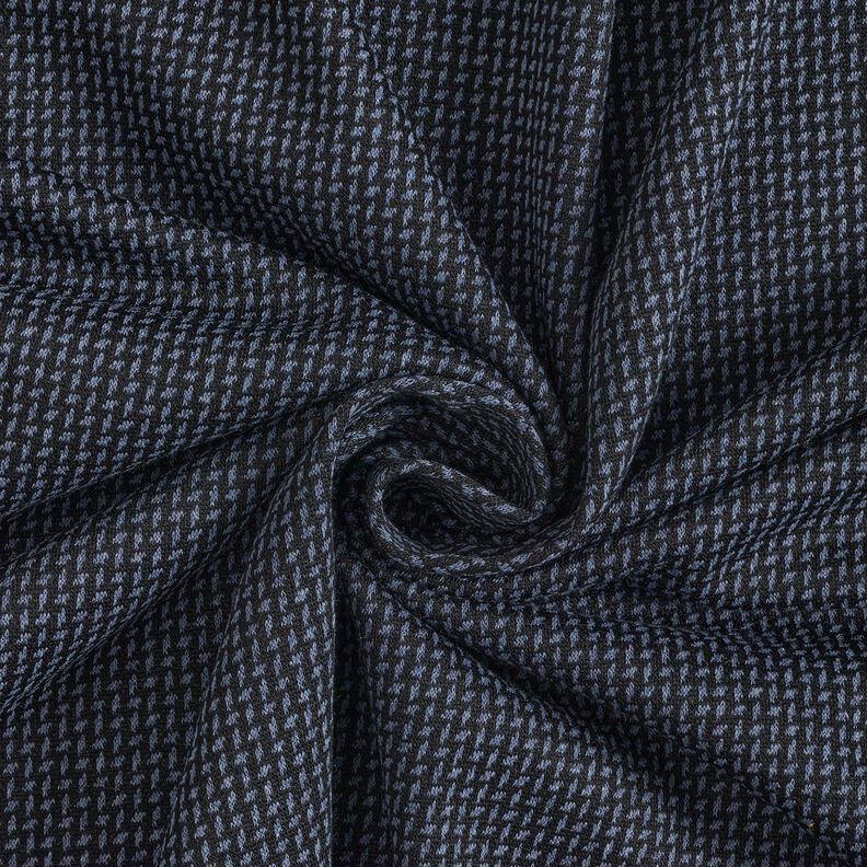 Jacquard knit mini Salmis – black/blue grey,  image number 1