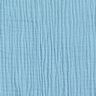 Triple-Layer Cotton Muslin Plain – light blue,  thumbnail number 3