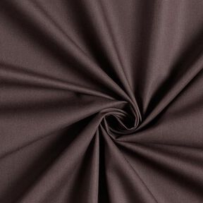 Cotton Poplin Plain – dark brown, 