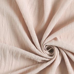 Linen look cotton fabric – beige, 