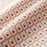 Coated Cotton small diamonds – brown/white,  thumbnail number 3