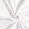 Decor Fabric Sateen colourful little dots – white,  thumbnail number 3