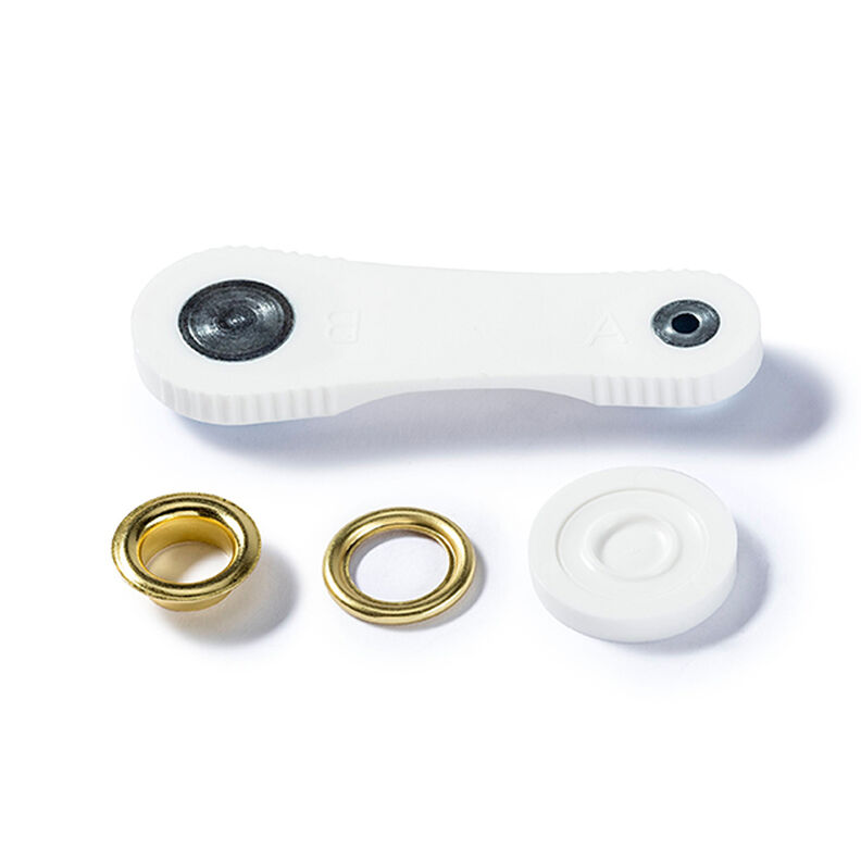 Eyelets and washers [Ø 11 mm] | Prym – metallic gold,  image number 2