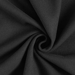 Recycled polyester coat fabric – black, 