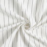 Viscose Linen Blend wide pinstripes – offwhite/black,  thumbnail number 3