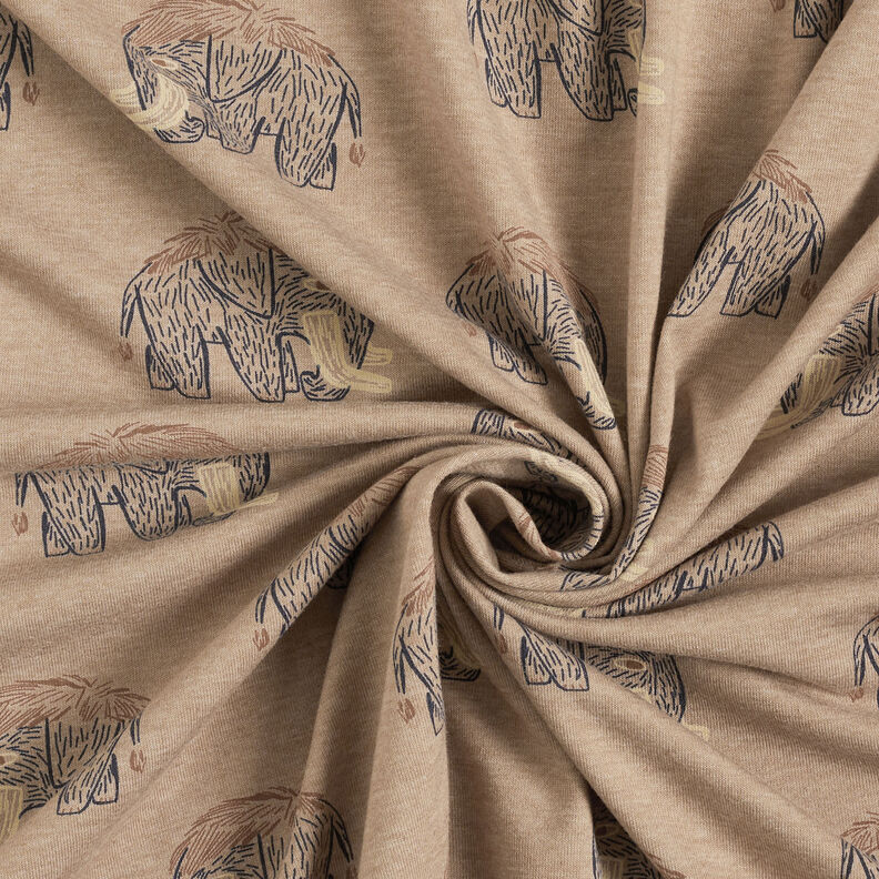 Cotton Jersey Mammoths | by Poppy light brown,  image number 3