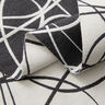 Decor Fabric Jacquard Abstract Lines – ivory/black,  thumbnail number 3