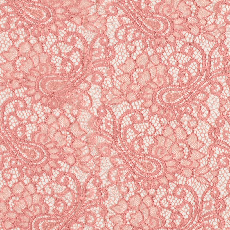 Lace Paisley – pale berry,  image number 1