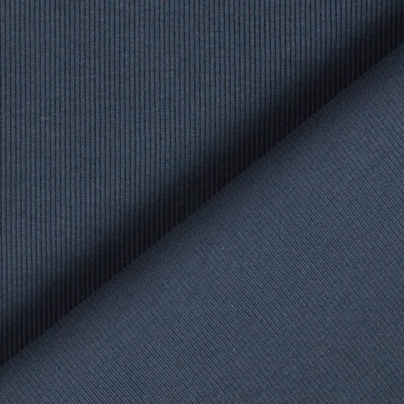 Fine rib Cotton Jersey – midnight blue,  image number 3