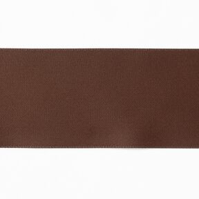 Satin Ribbon [50 mm] – dark brown, 