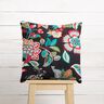 Decor Velvet abstract flowers – black/turquoise,  thumbnail number 8