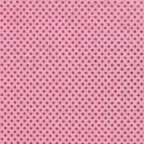 Sequin fabric, small dots – pink, 