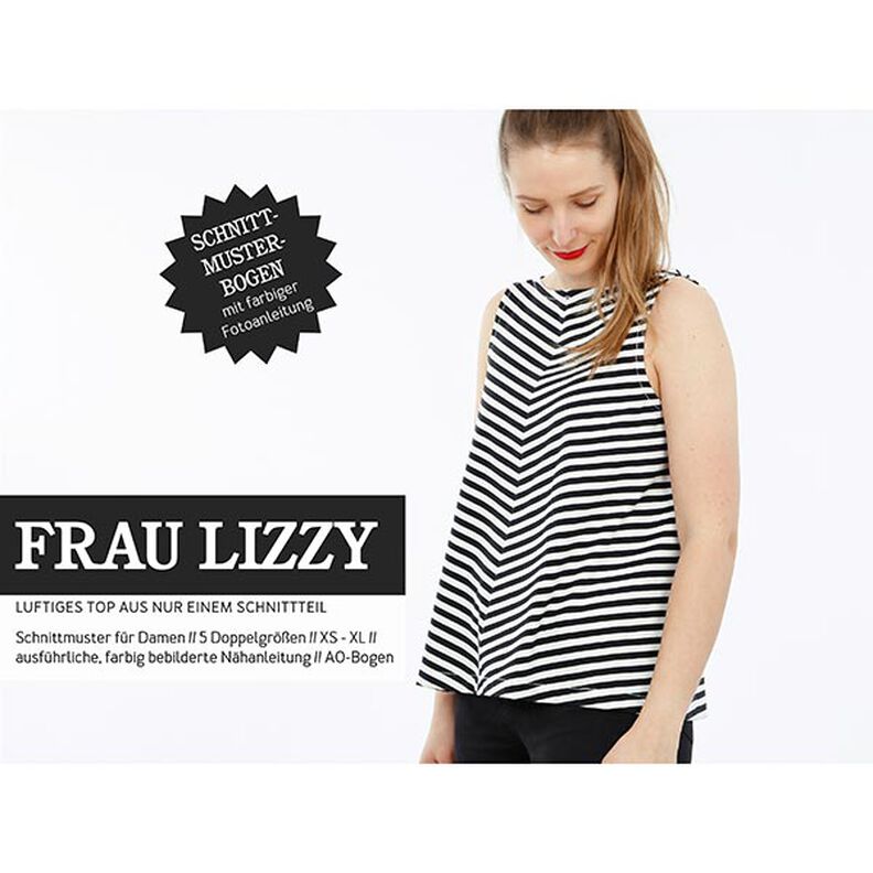 FRAU LIZZY - airy women's top, Studio Schnittreif | XS - XL,  image number 1