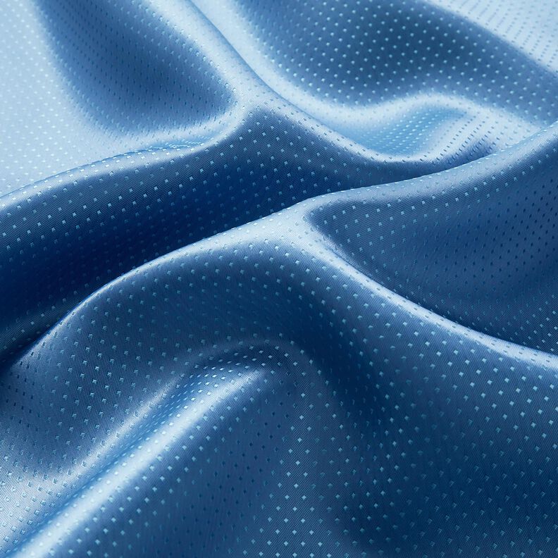 Lining Fabric Jacquard Mini Diamonds – blue,  image number 2