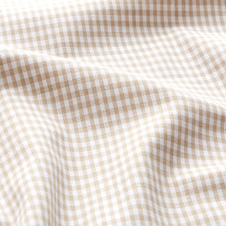 Cotton Vichy check 0,2 cm – anemone/white,  image number 2