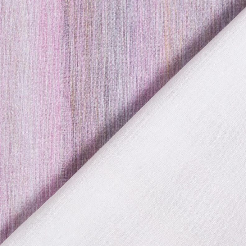 Delicate gradient stripes cotton jersey – mauve,  image number 4